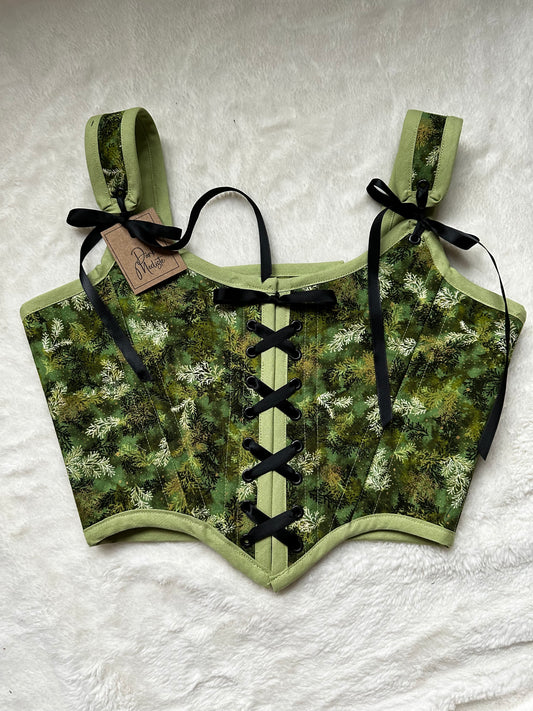 Evergreen & Sage - Reversible Bodice